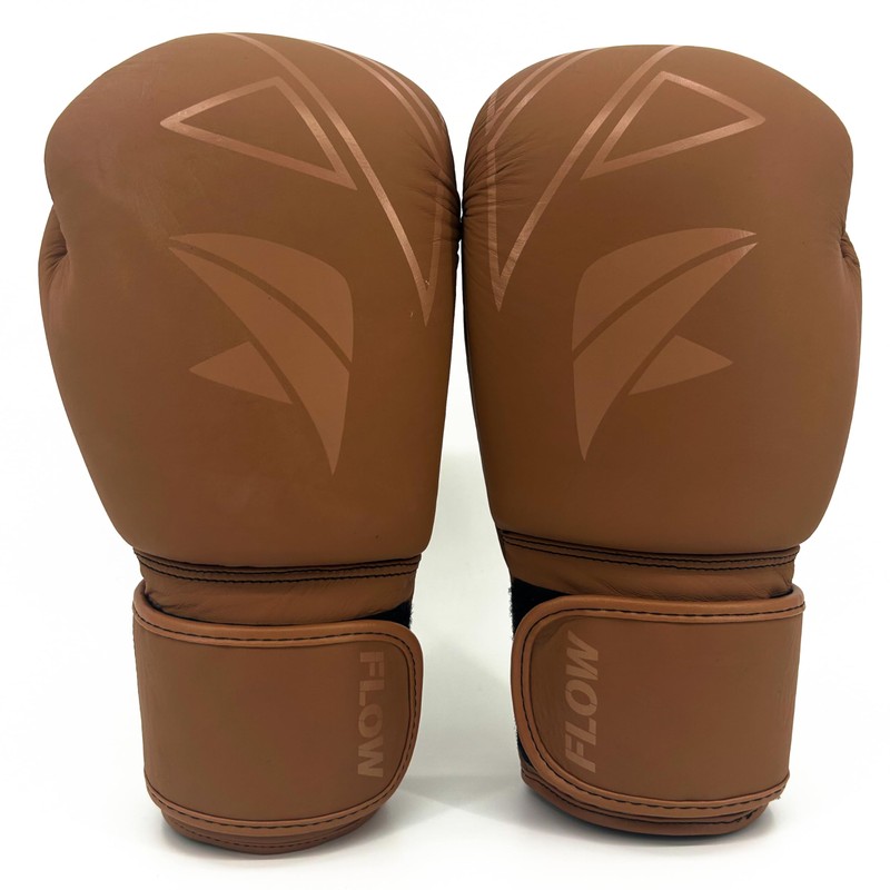 Flow Progress Boxing Gloves - Multilayer Foam - Matte Brown