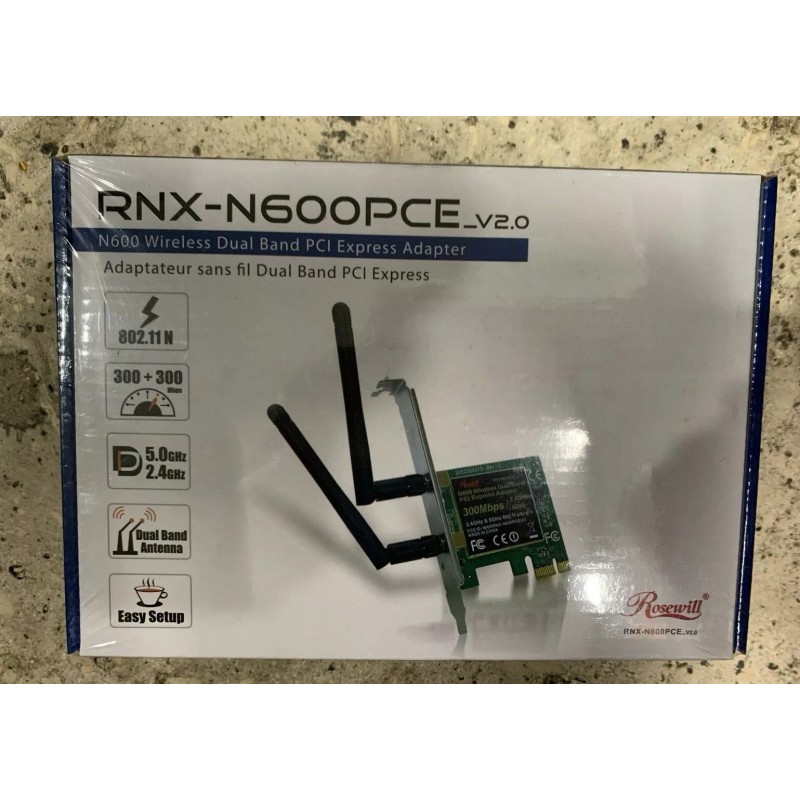Rosewill Wi-Fi Adapter / Wireless AC600 Adapter / PCI Express