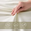 SOULFUL Satin Fitted Sheet, 140 x 200 cm, 100% Long