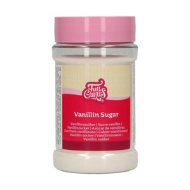 FunCakes Vanillin Sugar: zucchero al gusto di vaniglia, utilizzare in pastella o impasto, cospargere su frutta fresca, 250 g.