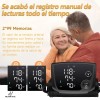 Tensiómetro Digital Con Usb, En Español, Color Negro Brazo Negro