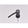 Built in Sink Soap Dispenser Matte Black, ABS Pump Head,