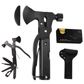 Christmas Multitool Gifts for Men Dad from Daughter Son Wife Birthday Dad Gifts for Him Husband Who Have Everything 14-in-1 Camping Hatchet Stocking Stuffers Secret Santa Gift Ideas Cadeau Homme