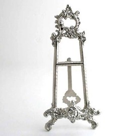 Nickel 22" Victorian Easel