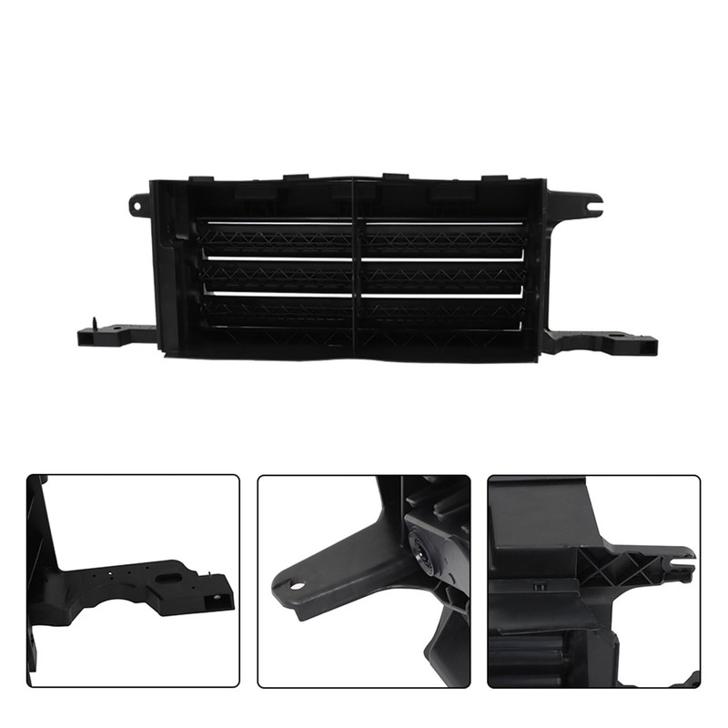 ANTUKO Lower Radiator Grille Shutter with Actuator Motor Replacement for