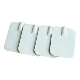 Diebe 50 Electrodos De Electroestimulador De Silicona Alta Calidad