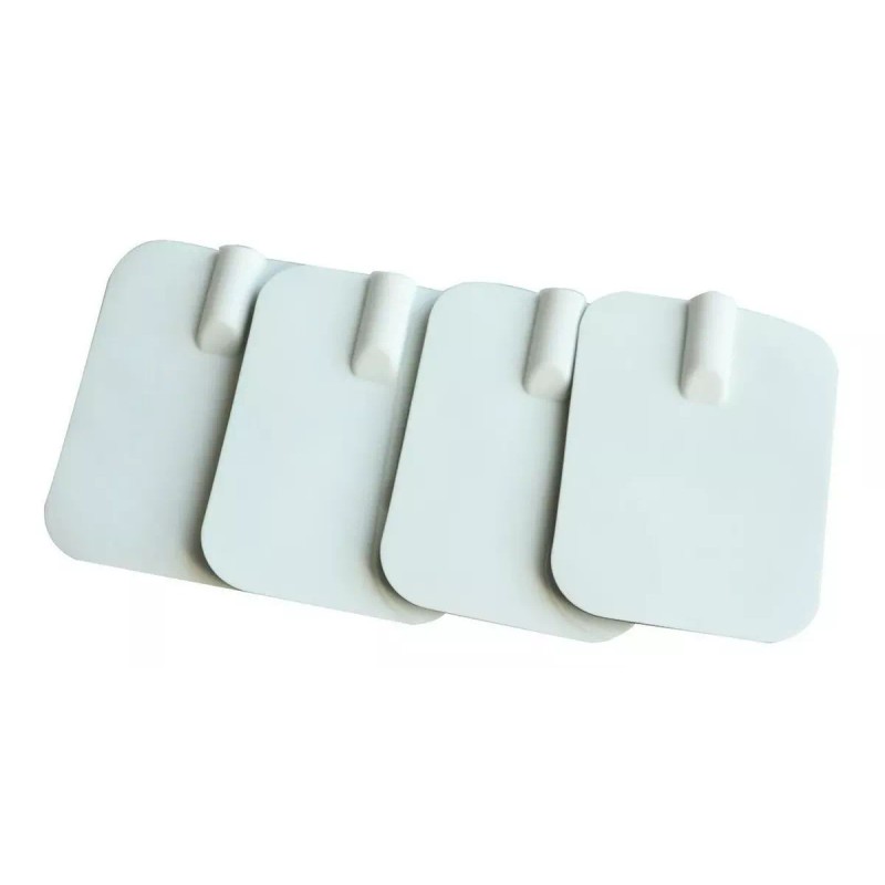 Diebe 50 Electrodos De Electroestimulador De Silicona Alta Calidad