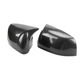 Rear View Mirror Cover Compatible with 2011-2024 Durango/2011-2021 Grand cherokee Side Mirror Cap (Carbon Fiber Look)