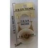 One Piece Toilet, Toto THU128, 3 inch Flapper Valve with Two Extra Seals