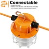 NS 100FT Construction String Lights 150W LED Industrial Grade 15000LM