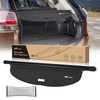 Nilight Trunk Cargo Cover for Nissan Rogue 2014 2015 2016