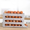Egg Stocker, Itisyou 4 Tier Egg Holder for Refrigerator, Automatic