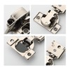 Furniware 20 Pieces Soft Closing Cabinet Hinges, 1/2" Overlay Cabinet