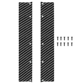 ZHRCFUN 2 Pieces Carbon Fibre RC Chassis Side Skirts Widening Kit (46 mm) for 1/7 Felony and Infraction V2 6s BLX All-Road Truck RTR