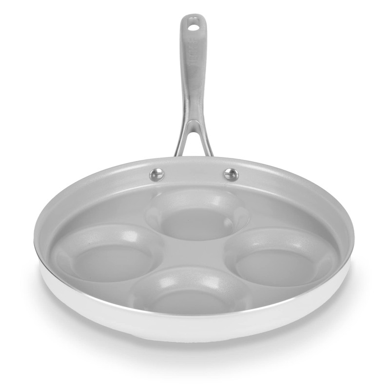 TECHEF - CeraTerra Ceramic Nonstick 4-Cup Egg Frying Pan (PFAS,