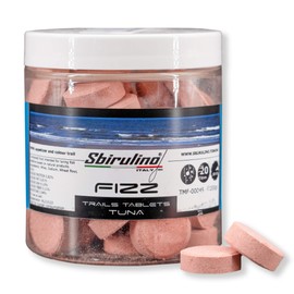 Sbirulino Effervescent tablets for sea fishing Ø20, 200gr red tuna