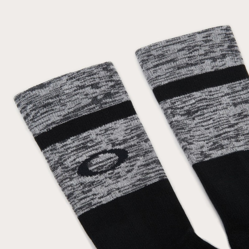 Oakley STRIKING REGULAR SOCK 25.0 Men's Baseball Socks, (02E) BLACKOUT,