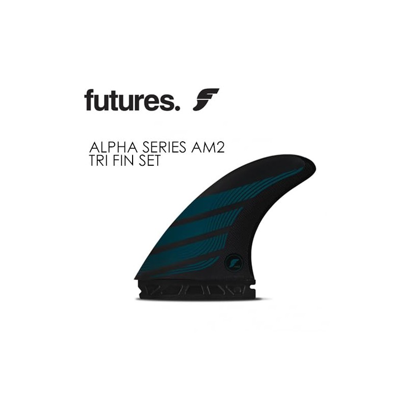 Future Fins ALPHA AM1 & ALPHA AM2 Alpha Thruster, Blue,