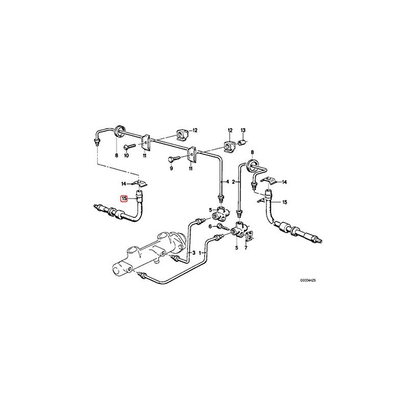 Meyle 300 343 2104 Brake Hose