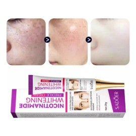 Crema Blanqueadora Facial Quita Manchas Pecas Sadoer 20gr Momento De Aplicacin Danoche Tipo De Piel Todo Tipo De Pie                                  