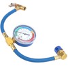 Car R134A Air Conditioning Coolant Hose Pressure Gauge 0‑250psi Fluoridize