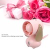 Handheld Fan Cute Cartoon Dog Shaped 3 Speeds Rechargeable Portable