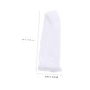 ORFOFE 60pcs Finger Guard Protectors Tubular White Cotton Fingers Cut