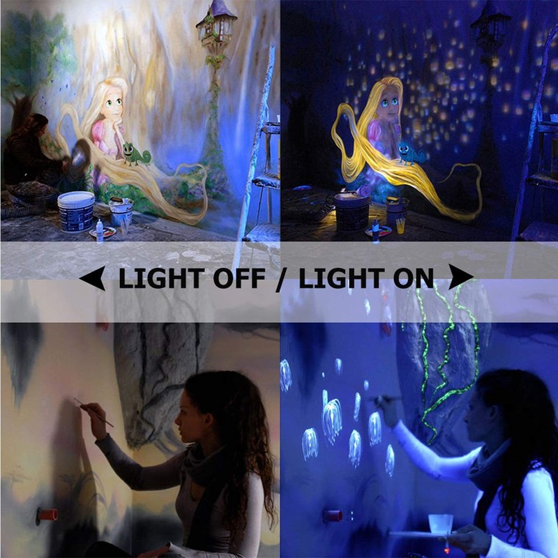 Lee Lighting Blacklight Bulb, 12W LED UV Ultraviolet Blacklight AC90-265V