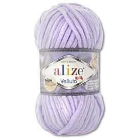 100 g Alize Velluto Wool in 30 Selection (146 | Purple)