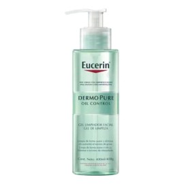 Eucerin Gel Limpiador Facial  Dermo Pure Oil Control 400 Ml