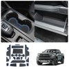 LUWU 2024 Ford Ranger Center Console Liners - XL/XLT/Lariat/Raptor Cup