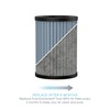 Pure Enrichment® Genuine 2-in-1 True HEPA Replacement Filter for the