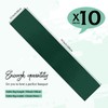 10 Pack 72 Inch Satin Table Runner Emerald Green
