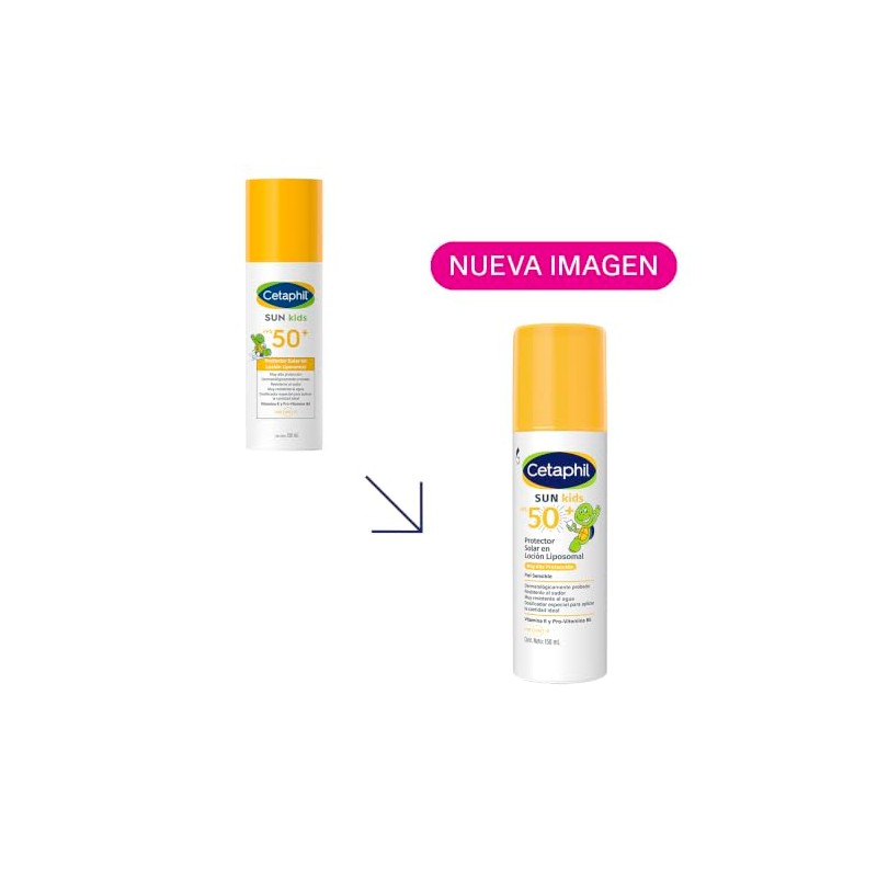 Cetaphil Sun Kids FPS 50 Protector Solar Loción Liposomal Infantil