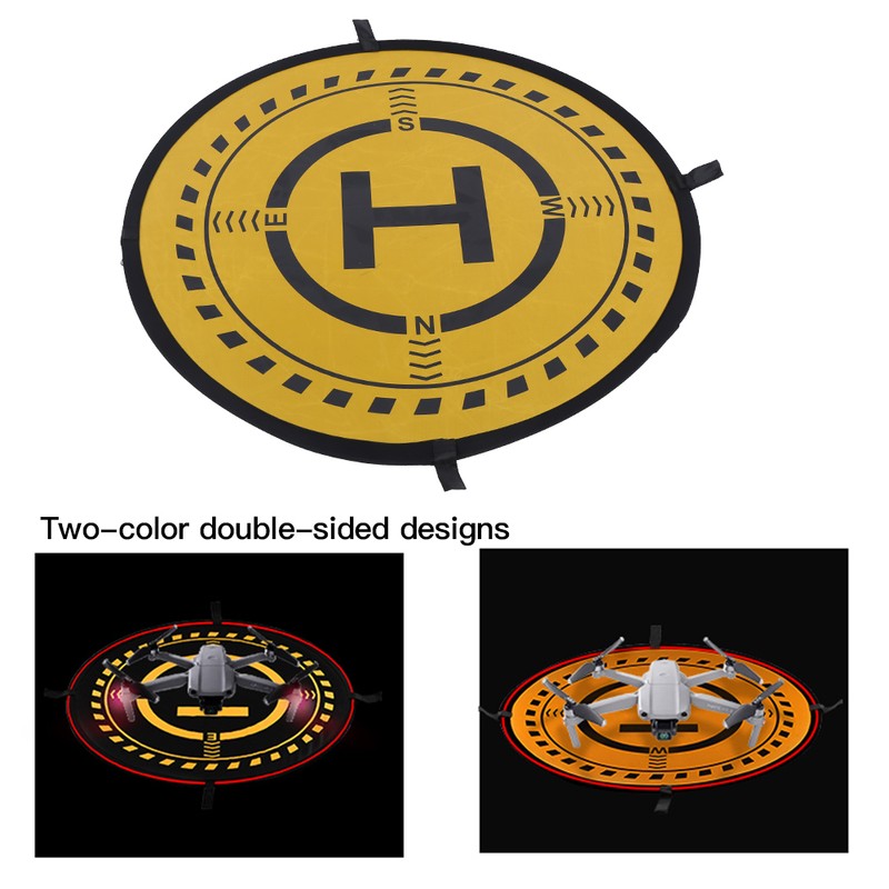 Drone FastFold Parking Apron Landing Pad with Night Light Fit