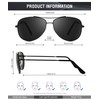 KALIYADI Polarized Aviator-Sunglasses-for-Men Women Mens-Sunglasses: Lightweight Polit Sun Glasses Upgraded