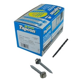 Tapcon Scots 1/4" x 1-3/4" Stainless Steel Hex Head ClimaSeal Concrete Anchor Screws 3358407 | 100 Pack | Drill Bit Included