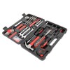 SOONEEDEAR 148pcs Iron Household Tool Set Red,General Home/Auto Repair Tool
