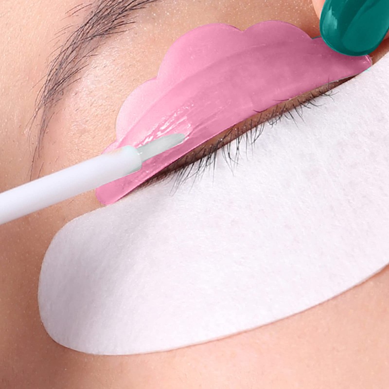 60 Pcs Silicone Eyelash Perming Curler Lash Lift Rods Set
