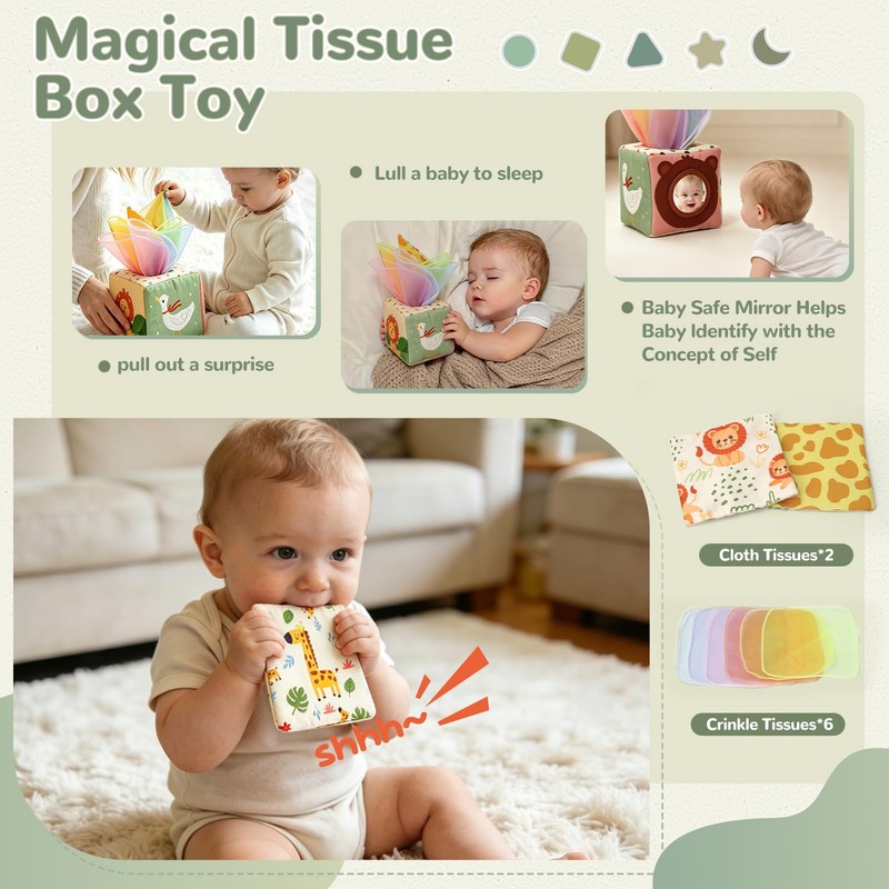 Baby Toys for 6 to 12 Months, Montessori Toys for