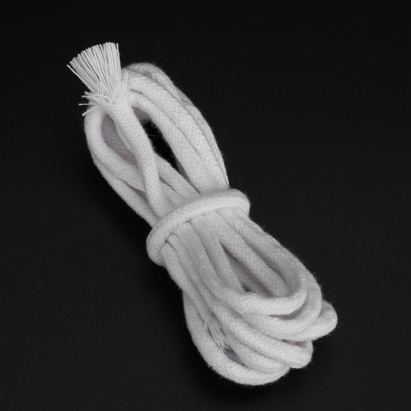 2pcs Candle Wicks Good Oil Absorbency Combustion Durable Braid Cotton