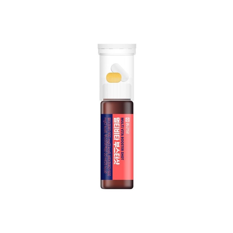 Jongkundang 멀티비타 부스터 샷 (12병x1박스) Multi-Vita Booster Shot (12 bottles