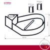 Schläfer 2817021 Soap Dish for All Shower Wall Rails with