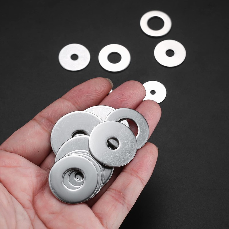 230 Pcs Large Flat Washer Set, Stainless Steel Washers, Lock