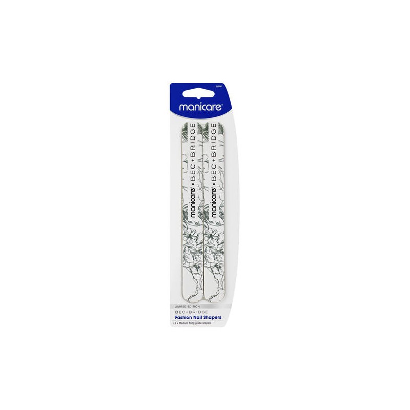 Manicare Medium Nail Shapers Fashion 2 Pack