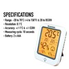 Digital Room Thermometer Indoor Humidity Meter Hygrometer Accurate Room Temperature