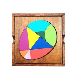 Montessori Shape Puzzle, Building Blocks, Wooden Puzzle, Geometric Shape, Educational, Color Recognition, Shape Recognition, Fingertip Playing, Early Education, Observation Development, Children/3/4/5