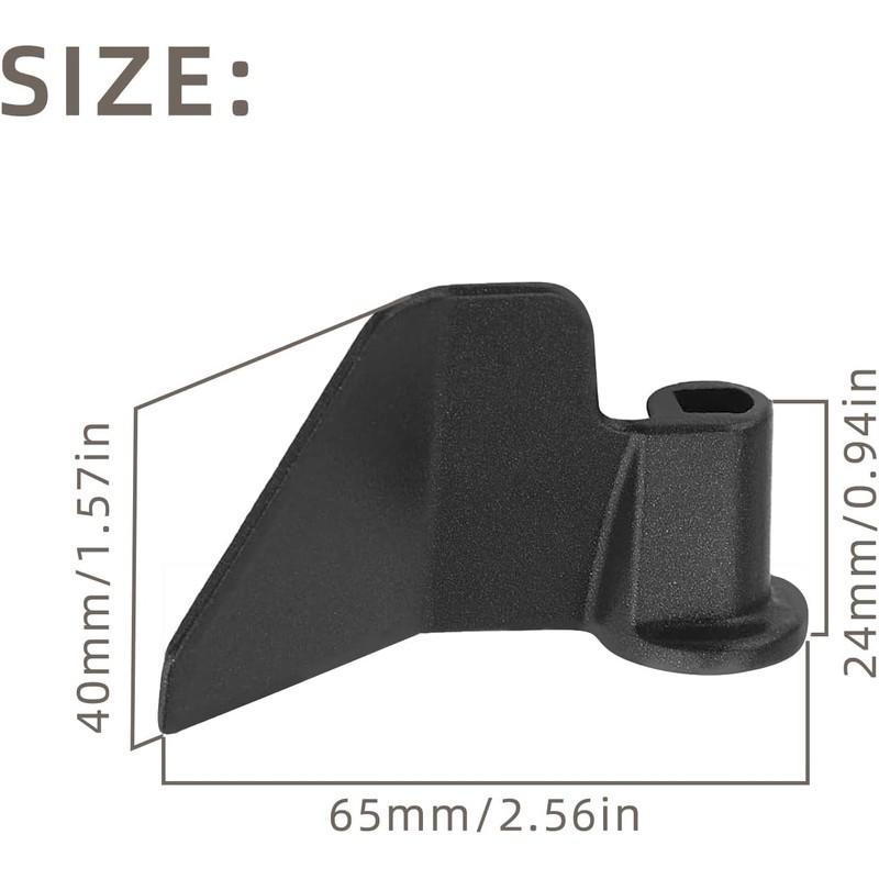 2PCS Breadmaker Paddle, Breadmaker Spares Kneading Paddle, Breadmaker Spares Kneading