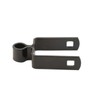 2" Square Female Gate Hinge Black Hot Dip Galvanized Steel
