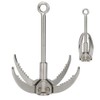 Stainless Steel Grappling Hook 4 Claws Rock Climbing Folding Hook